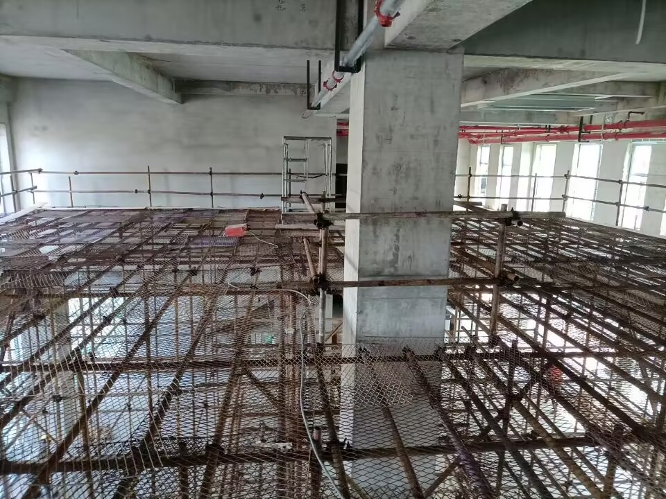 满堂脚手架搭建图片-钢管满堂架搭建