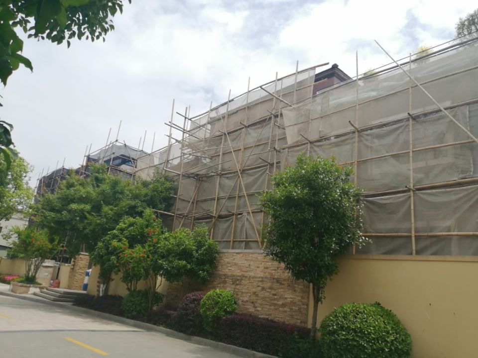 上海毛竹脚手架搭设为文物古迹保驾护航
